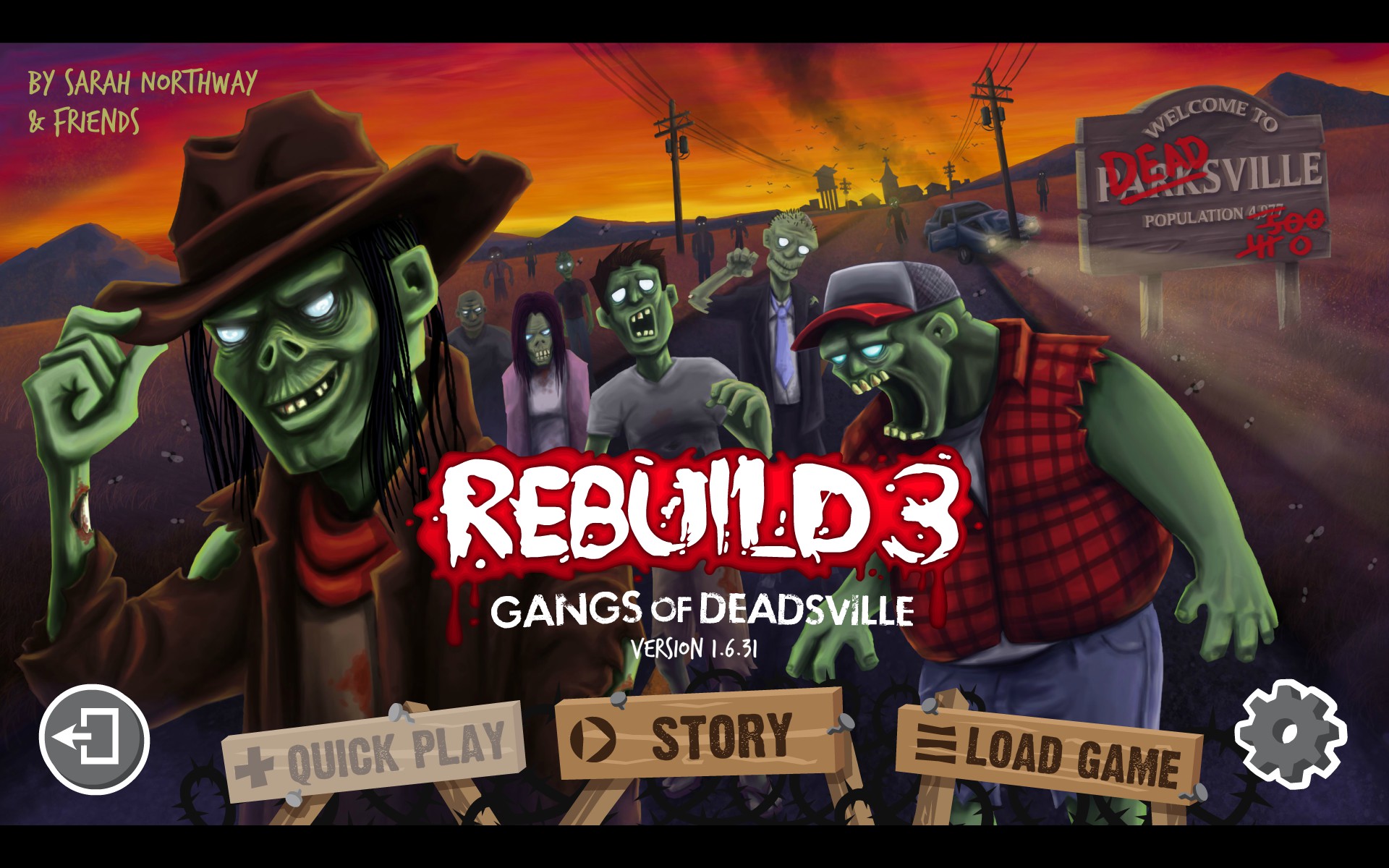 Rebuild 3 gangs of deadsville